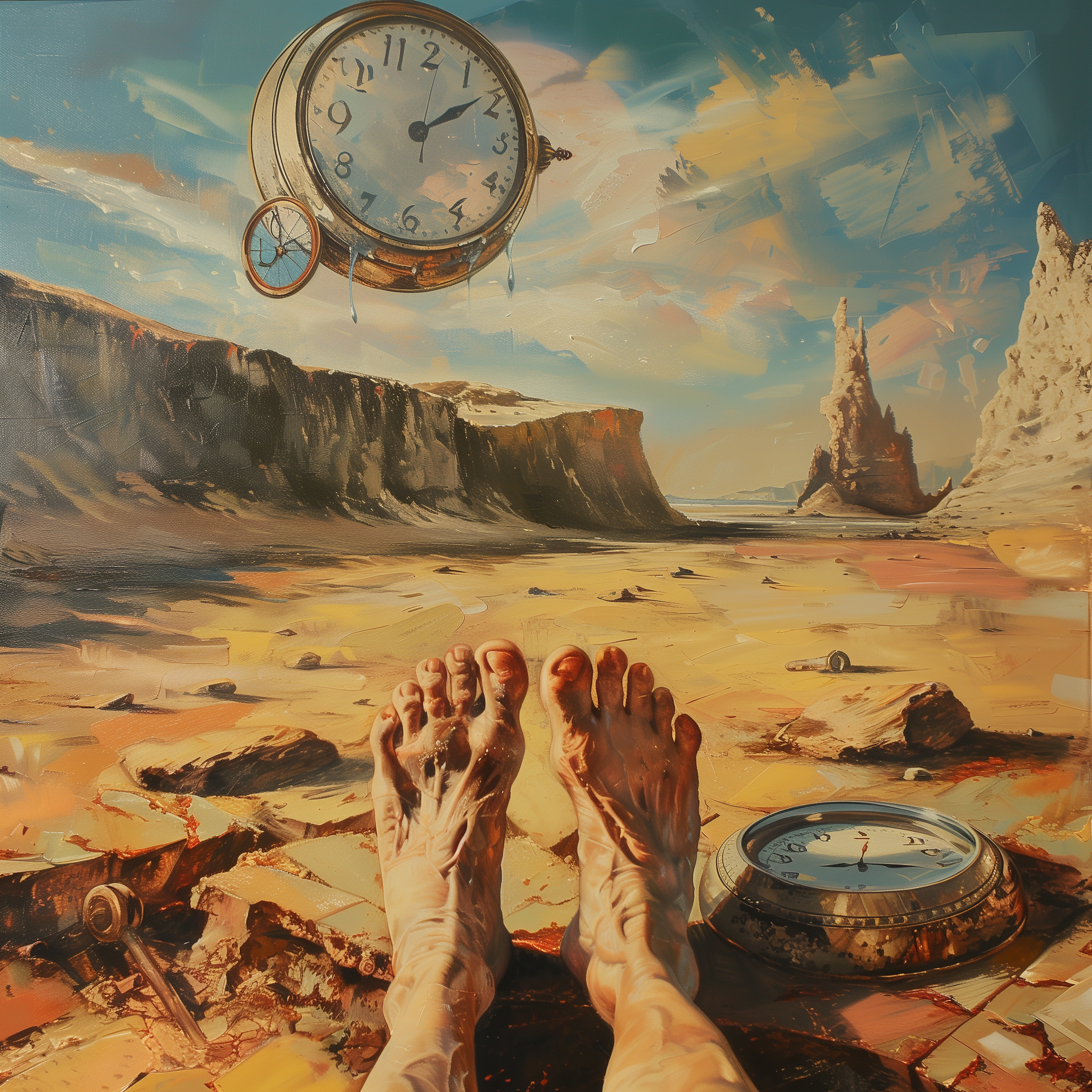 Time is under your feet by Nick Farrow